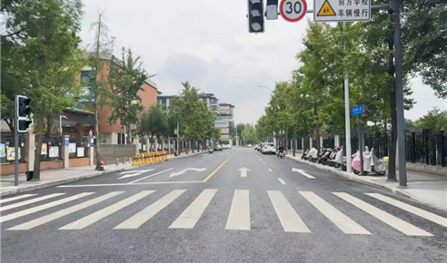 道路焕新—百仁片区现有市政道路改造提升工程顺利竣工